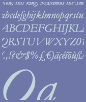 Typographie Garamond